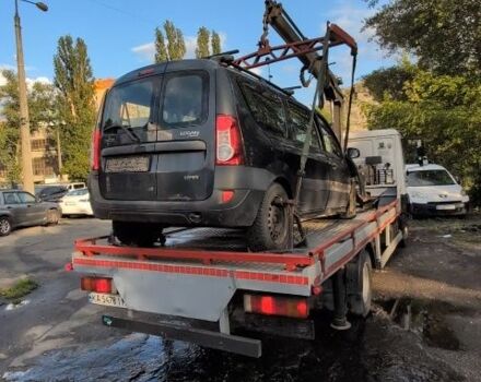 Синий Дачия Логан, объемом двигателя 1.6 л и пробегом 110 тыс. км за 1300 $, фото 1 на Automoto.ua