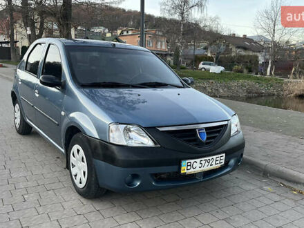 Синий Дачия Логан, объемом двигателя 1.39 л и пробегом 187 тыс. км за 2999 $, фото 1 на Automoto.ua