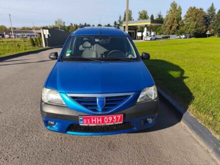 Дачия Логан 2008 в Львове на Automoto.ua Синий Дачия Логан, объемом двигателя 1.6 л и пробегом 241 тыс. км за 4999 $, фото 1 на Automoto.ua