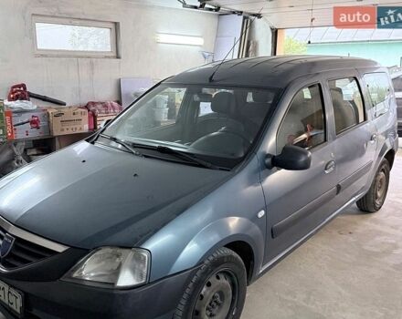 Синий Дачия Логан, объемом двигателя 1.46 л и пробегом 348 тыс. км за 3700 $, фото 1 на Automoto.ua