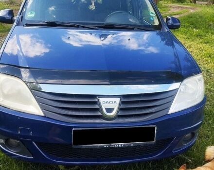 Синий Дачия Логан, объемом двигателя 1.46 л и пробегом 177 тыс. км за 4900 $, фото 1 на Automoto.ua
