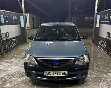 Синий Дачия Логан, объемом двигателя 1.39 л и пробегом 187 тыс. км за 2900 $, фото 1 на Automoto.ua