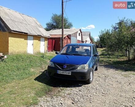 Синий Дачия Логан, объемом двигателя 1.39 л и пробегом 220 тыс. км за 1600 $, фото 1 на Automoto.ua