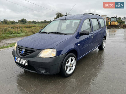 Дачія Logan 2008 у Золочів на Automoto.ua Синій Дачія Logan, об'ємом двигуна 1.4 л та пробігом 241 тис. км за 4499 $, фото 1 на Automoto.ua