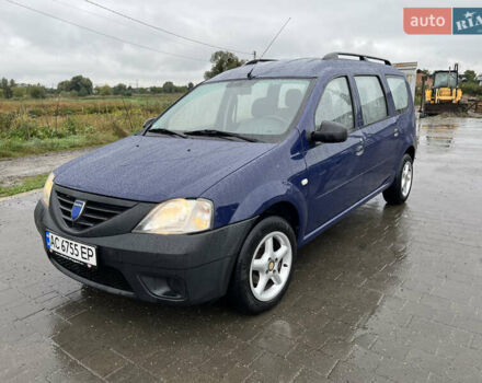 Синий Дачия Логан, объемом двигателя 1.4 л и пробегом 241 тыс. км за 4499 $, фото 1 на Automoto.ua