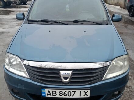 Синий Дачия Логан, объемом двигателя 1.6 л и пробегом 350 тыс. км за 3315 $, фото 1 на Automoto.ua