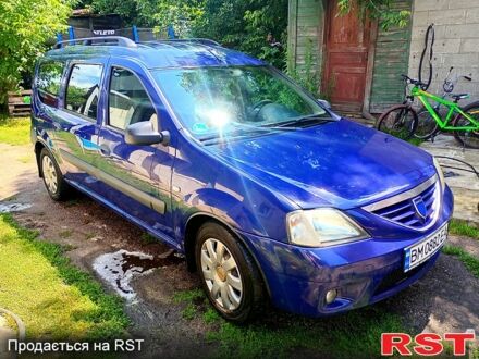 Синий Дачия Логан, объемом двигателя 1.6 л и пробегом 267 тыс. км за 4300 $, фото 1 на Automoto.ua