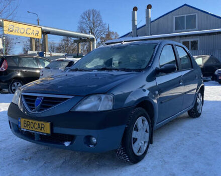 Синий Дачия Логан, объемом двигателя 1.6 л и пробегом 179 тыс. км за 3800 $, фото 1 на Automoto.ua