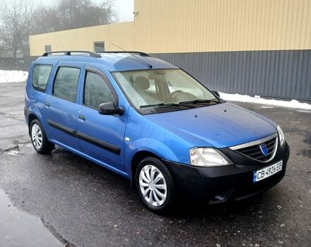 Синій Дачія Logan, об'ємом двигуна 1.6 л та пробігом 230 тис. км за 3999 $, фото 1 на Automoto.ua