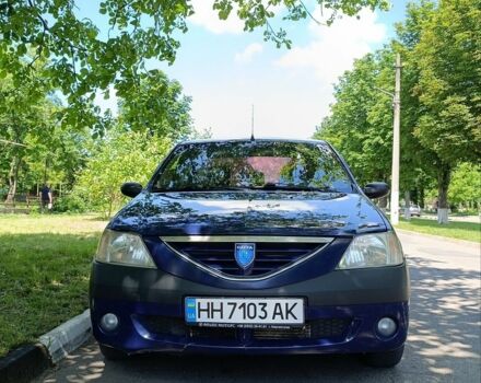 Синий Дачия Логан, объемом двигателя 1.46 л и пробегом 330 тыс. км за 3092 $, фото 1 на Automoto.ua