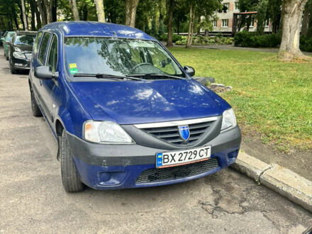 Синий Дачия Логан, объемом двигателя 1.39 л и пробегом 141 тыс. км за 5200 $, фото 1 на Automoto.ua