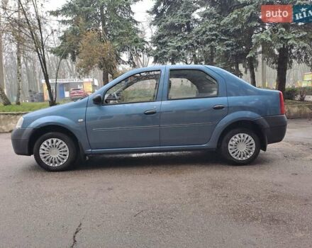 Синій Дачія Logan, об'ємом двигуна 1.39 л та пробігом 120 тис. км за 4200 $, фото 1 на Automoto.ua