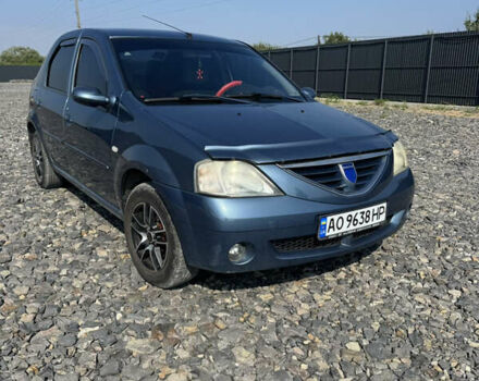 Синий Дачия Логан, объемом двигателя 1.39 л и пробегом 224 тыс. км за 3900 $, фото 1 на Automoto.ua