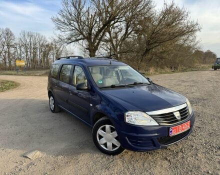 Синий Дачия Логан, объемом двигателя 1.4 л и пробегом 230 тыс. км за 3950 $, фото 1 на Automoto.ua