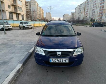 Синий Дачия Логан, объемом двигателя 1.4 л и пробегом 199 тыс. км за 4800 $, фото 1 на Automoto.ua