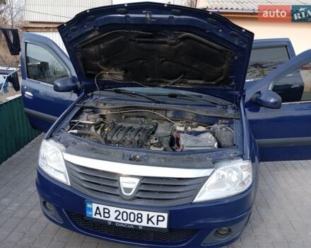 Синій Дачія Logan, об'ємом двигуна 1.6 л та пробігом 284 тис. км за 5500 $, фото 1 на Automoto.ua