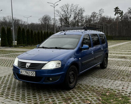 Синий Дачия Логан, объемом двигателя 1.6 л и пробегом 227 тыс. км за 4600 $, фото 1 на Automoto.ua