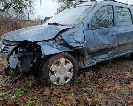 Синій Дачія Logan, об'ємом двигуна 1.6 л та пробігом 190 тис. км за 2900 $, фото 1 на Automoto.ua