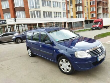 Дачия Логан 2009 в Теофиполь на Automoto.ua Синий Дачия Логан, объемом двигателя 1.6 л и пробегом 169 тыс. км за 5500 $, фото 1 на Automoto.ua