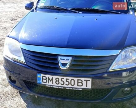 Синий Дачия Логан, объемом двигателя 1.6 л и пробегом 197 тыс. км за 4300 $, фото 1 на Automoto.ua