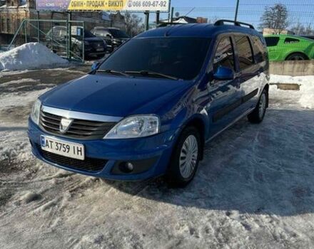 Синий Дачия Логан, объемом двигателя 1.6 л и пробегом 230 тыс. км за 6499 $, фото 1 на Automoto.ua