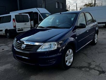 Синий Дачия Логан, объемом двигателя 1.39 л и пробегом 37 тыс. км за 5800 $, фото 1 на Automoto.ua