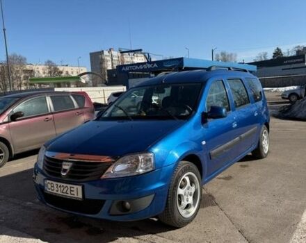 Синий Дачия Логан, объемом двигателя 1.6 л и пробегом 260 тыс. км за 6299 $, фото 1 на Automoto.ua