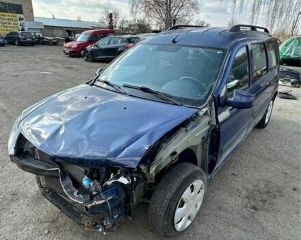 Синий Дачия Логан, объемом двигателя 1.6 л и пробегом 190 тыс. км за 2950 $, фото 1 на Automoto.ua