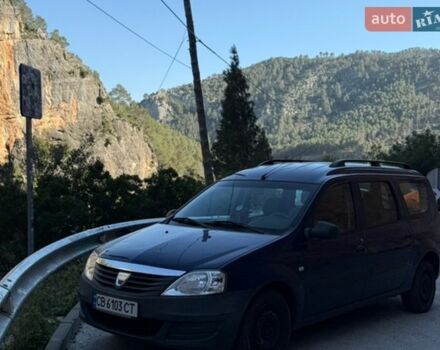Синий Дачия Логан, объемом двигателя 1.39 л и пробегом 280 тыс. км за 4800 $, фото 1 на Automoto.ua
