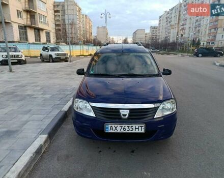 Синий Дачия Логан, объемом двигателя 1.4 л и пробегом 199 тыс. км за 4800 $, фото 1 на Automoto.ua