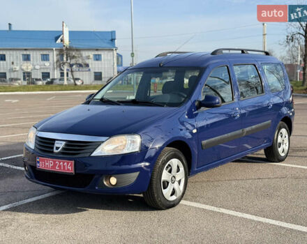 Синій Дачія Logan, об'ємом двигуна 1.6 л та пробігом 198 тис. км за 6550 $, фото 1 на Automoto.ua