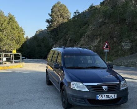 Синий Дачия Логан, объемом двигателя 1.39 л и пробегом 280 тыс. км за 4800 $, фото 1 на Automoto.ua