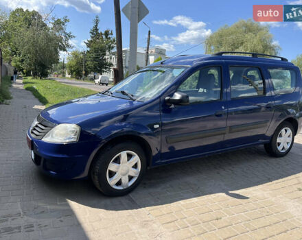 Синий Дачия Логан, объемом двигателя 1.4 л и пробегом 182 тыс. км за 5300 $, фото 1 на Automoto.ua