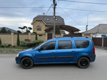 Синий Дачия Логан, объемом двигателя 1.6 л и пробегом 200 тыс. км за 2950 $, фото 1 на Automoto.ua