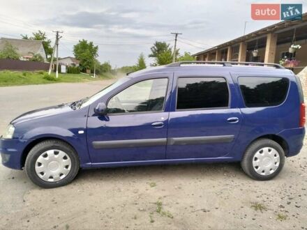 Дачия Логан 2009 в Христиновке на Automoto.ua Синий Дачия Логан, объемом двигателя 1.6 л и пробегом 254 тыс. км за 5000 $, фото 1 на Automoto.ua