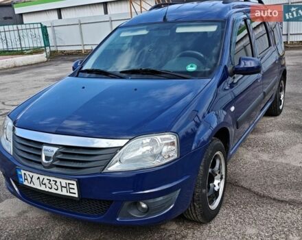 Синий Дачия Логан, объемом двигателя 1.6 л и пробегом 171 тыс. км за 5500 $, фото 1 на Automoto.ua