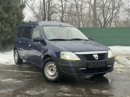 Синий Дачия Логан, объемом двигателя 1.4 л и пробегом 256 тыс. км за 4500 $, фото 1 на Automoto.ua