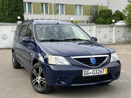 Синий Дачия Логан, объемом двигателя 1.6 л и пробегом 170 тыс. км за 5990 $, фото 1 на Automoto.ua