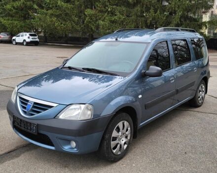 Синий Дачия Логан, объемом двигателя 1.6 л и пробегом 146 тыс. км за 4900 $, фото 1 на Automoto.ua
