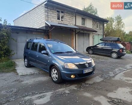 Синий Дачия Логан, объемом двигателя 1.6 л и пробегом 182 тыс. км за 6000 $, фото 1 на Automoto.ua