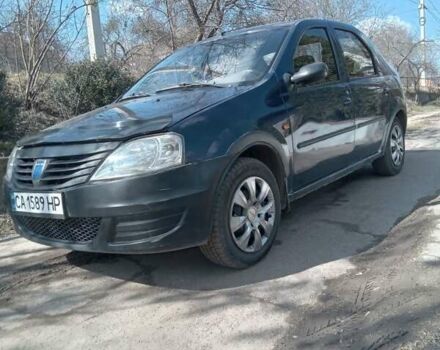 Синий Дачия Логан, объемом двигателя 1 л и пробегом 470 тыс. км за 2900 $, фото 1 на Automoto.ua