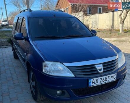 Синий Дачия Логан, объемом двигателя 1.6 л и пробегом 273 тыс. км за 5800 $, фото 1 на Automoto.ua