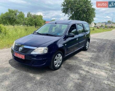 Синий Дачия Логан, объемом двигателя 1.6 л и пробегом 176 тыс. км за 6190 $, фото 1 на Automoto.ua