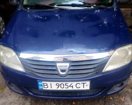 Синій Дачія Logan, об'ємом двигуна 1.5 л та пробігом 330 тис. км за 4000 $, фото 1 на Automoto.ua