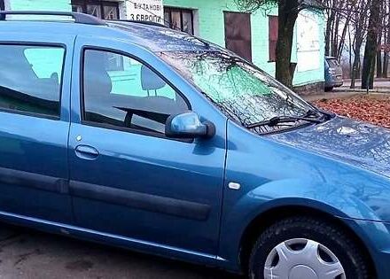 Синий Дачия Логан, объемом двигателя 1.5 л и пробегом 195 тыс. км за 7650 $, фото 1 на Automoto.ua