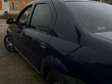 Синий Дачия Логан, объемом двигателя 1.1 л и пробегом 190 тыс. км за 4300 $, фото 1 на Automoto.ua