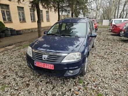 Синий Дачия Логан, объемом двигателя 1.6 л и пробегом 217 тыс. км за 7150 $, фото 1 на Automoto.ua