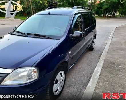 Синий Дачия Логан, объемом двигателя 1.6 л и пробегом 120 тыс. км за 5800 $, фото 1 на Automoto.ua