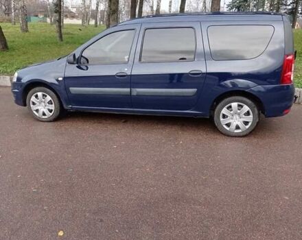 Синий Дачия Логан, объемом двигателя 1.6 л и пробегом 195 тыс. км за 6800 $, фото 1 на Automoto.ua