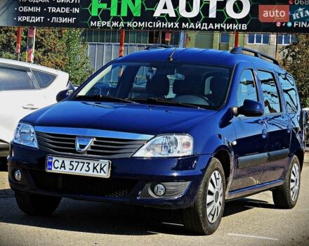 Синий Дачия Логан, объемом двигателя 1.6 л и пробегом 173 тыс. км за 5900 $, фото 1 на Automoto.ua